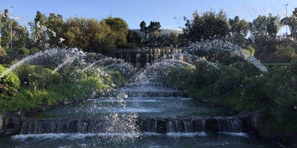 Il giardino delle cascate